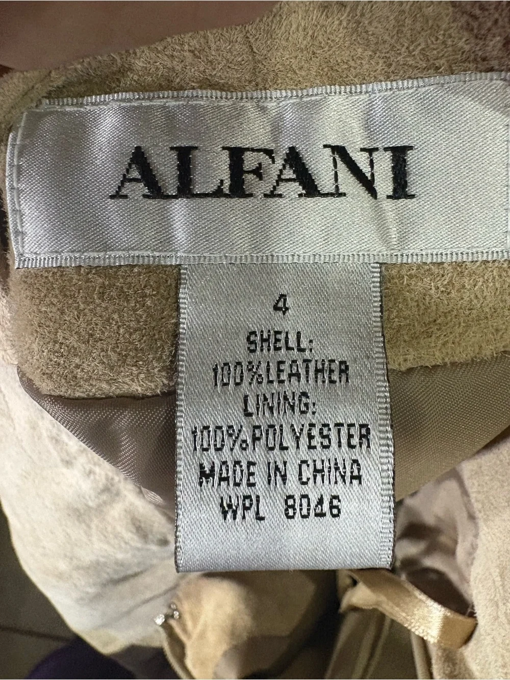 Alfani colorblock suede